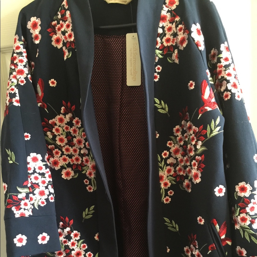 Navy blue jacket